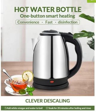 Elegant 2.0L Electric Kettle for Tea Coffee