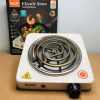 Quick-Heat Electric Cooking Stove – Easy to Clean (Random Color)