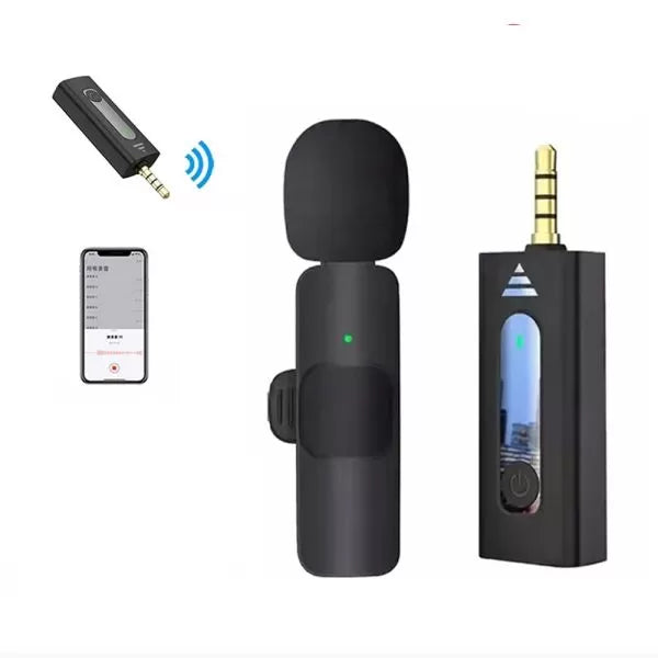 K35 Wireless Microphone: Crystal Clear Audio for Mobile, DSLR, and Content Creation