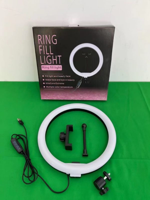 26cm LED Ring Light for Camera, Phone, TikTok, YouTube Video Shooting, and Makeup - Versatile 26cm Ring Light