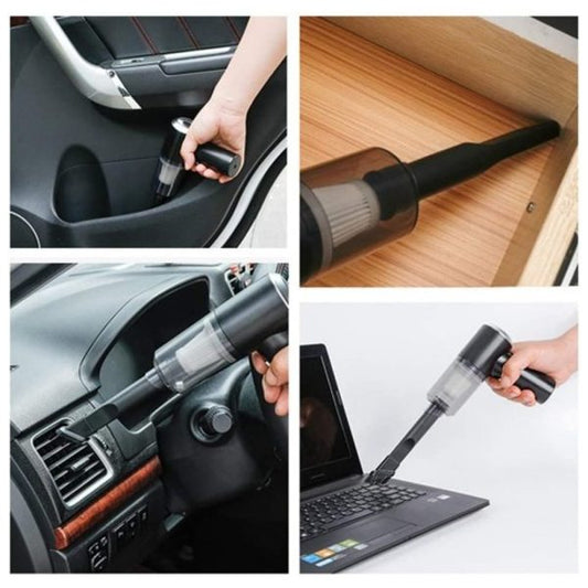 Portable Rechargeable Car Vacuum Cleaner - Wireless and USB