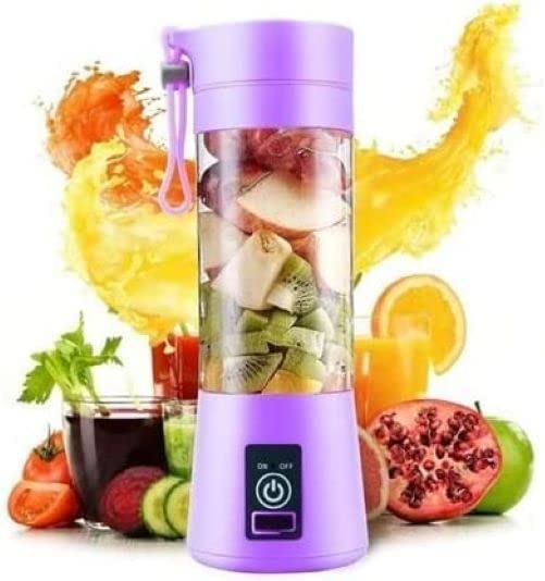 Portable Mini Juicer - Cordless Ice Crusher with USB Charging (random Color)