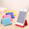 Compact Desktop Mobile Stand - Mini Holder Shelf for Phones (Random Color)