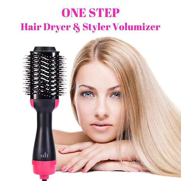 Versatile Hair Styling Tool: All-in-One Curler, Straightener, Dryer