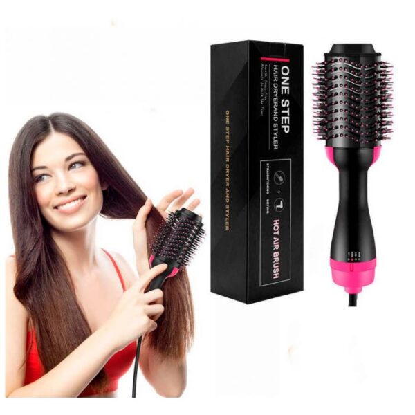 Versatile Hair Styling Tool: All-in-One Curler, Straightener, Dryer