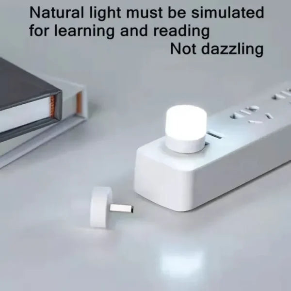 Mini USB LED Night Light Bulb - Portable USB Lighting (Each)