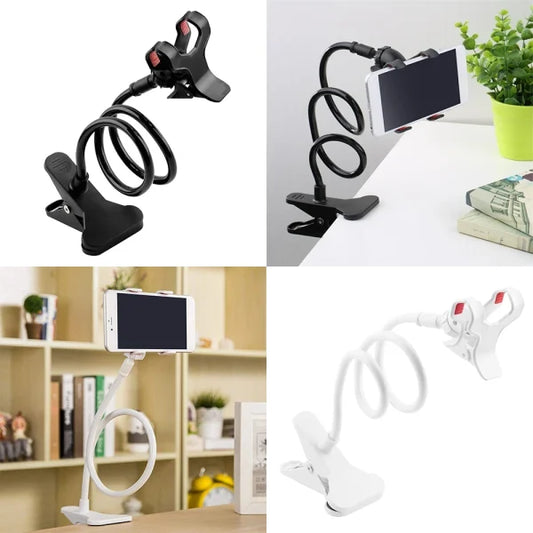 Flexible Snake Mobile Stand – Universal Phone Holder for Home, Bed, or Desktop